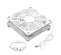 YUGSHNKFC USB Power 120mm Cabinet Cooling Fan with Switches Cable for Networking Equipment & Electronics Component Accessor Portable Fan