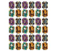 YUGSHNKFC Vassoi alimentari in carta a tema efficace Halloween 4/8/12/16 pezzi festa vuota per la celebrazione stagionale vassoio snack di carta amichevole utente