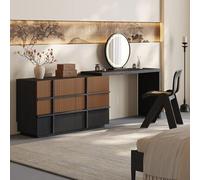 YUGXTH Postazione Make Up con Sgabello e Specchio Trucco con Luci Led