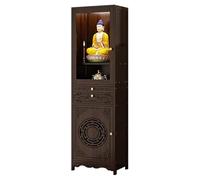 YUGXTH Tavolo da Altare, Tavolo da tè Buddista con Contenitore, Tavolo da Meditazione Cinese, Tavolo da Preghiera for Santuari e Templi(35cm/13.8in)