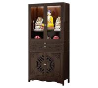 YUGXTH Tavolo da Altare, Tavolo da tè Buddista con Contenitore, Tavolo da Meditazione Cinese, Tavolo da Preghiera for Santuari e Templi(68cm/26.8in)
