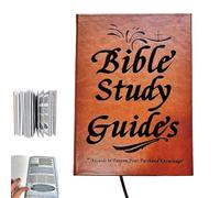 Yuhaidzsw Guida allo studio biblico di 66 pagine, diario devozionale quotidiano, un piano di studio biblico di un anno per le citazioni quotidiane delle Scritture, con citazioni delle Scritture