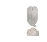 YUHANXINHESHE Topper per Capelli per Donne Bob Corto con Frange, Parrucca sintetica per Capelli Diradati Aggiunge Volume dei Capelli(171H#)