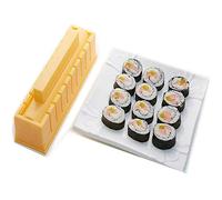 YUHE Set di stampi per sushi fai da te, facile da usare, edizione premium (forma rotonda)