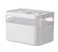 yuhlkopm Contenitori per l'artigianato, per organizzare perline, strumenti da cucito, ABS, organizer per l'artigianato, organizer e contenitori per l'arte, UN