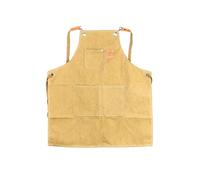 yuhlkopm Grembiule in tela Bernini, elegante grembiule con tasche, grembiuli unisex con tasche per da lavoro per uomo con