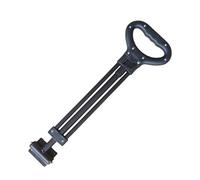 yuhlkopm Robusto per sostituire l'estensione della barra di trazione del carrello a mano per una facile movimentazione della maniglia del carrello da giardino telescopica di ricambio, digitare+3