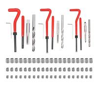Yuhtech 75 Pcs Kit Riparazione Filetti M5 M6 M8 Kit di Riparazione per Automotive Ripristino Filetti