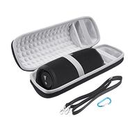 Yuhtech Custodia da Viaggio Portatile per JBL Charge 5 / JBL Charge 4, Borsa Rigida da Trasporto in EVA, Custodia da Trasporto Impermeabile