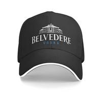 YUHUPMXAV Cappelli Vodka Casual Belvedere, Cappello Hip Hop, Cappello da Baseball in Cotone, Cappello da Camionista Regolabile su Misura per Uomini e Donne