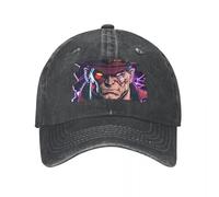 YUHUPMXAV M Bison Street Fighters Un Berretto da Baseball