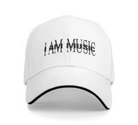 YUHUPMXAV Sono Music, Cappellini da Baseball, Hip Hop, Cappellini Sandwich, Cappelli Unisex Respiranti, Pesca con Cappello da Sole Respirante