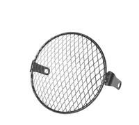 YUIBFWQ Copertura Lampada Faro 6.5 inch Universal Motorcycle Headlight Fog Lamp Protector Guard Grille Cover for Chopper