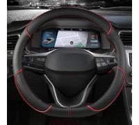 YUIBFWQ coprivolante Decorativo per Seat per Leon per MK1 MK2 MK3 MK4 1999~2020 per 1M 1P 5F KL1 KL8 5F FR Coprivolante per Auto Accessori per Auto Volante Protegge Gli Interni