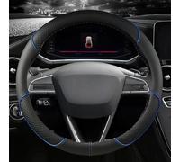 YUIBFWQ coprivolante Decorativo per Seat per Leon per MK1 MK2 MK3 MK4 1999~2020 per 1M 1P 5F KL1 KL8 5F FR Coprivolante per Auto Accessori per Auto Volante Protegge Gli Interni