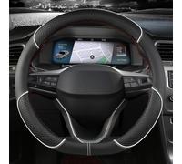 YUIBFWQ coprivolante Decorativo per Seat per Leon per MK1 MK2 MK3 MK4 per 1M 1P 5F KL1 KL8 5F FR Coprivolante per Auto Accessori per Auto Volante Protegge Gli Interni