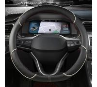 YUIBFWQ coprivolante Decorativo per Seat per Leon per MK1 MK2 MK3 MK4 per 1M 1P 5F KL1 KL8 5F FR Coprivolante per Auto Accessori per Auto Volante Protegge Gli Interni