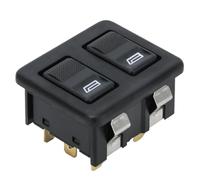 YUIBFWQ Pulsantiera Alzavetro Interruttore alzacristalli Elettrico Universale per Auto Controllo del Sollevatore 5 Pin Interruttore regolatore finestrino CC 12V 20A Accessori Pulsante Alzavetro Auto