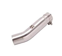 YUIBFWQ Silenziatore Scorrevole per GSX-S 750 BK750 GSR750 GSXS750 GSX S750 2018-2022 Tubo Collegamento Centrale di Scarico Motocicletta Che Collega Il Silenziatore da 51 Mm