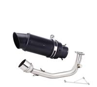 YUIBFWQ Silenziatore Scorrevole Tubo di Contatto Modificato per Moto, Tubo di Contatto per Marmitta di Scarico per Scooter, Motore per GY6 152qmi 157qmj 125 150cc