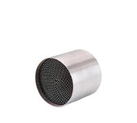 YUIBFWQ Silenziatore Scorrevole Universale del Motociclo 35/42/45/48/50/53MM Anteriore Mid End per Silenziatore di Scarico Rumore Suono