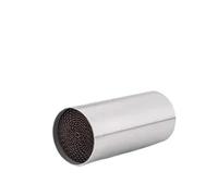 YUIBFWQ Silenziatore Scorrevole Universale del Motociclo 35/42/45/48/50/53MM Anteriore Mid End per Silenziatore di Scarico Rumore Suono