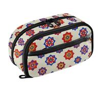 Yuiboo Colorful Star Floral Multi-Slot Cancelleria Organizer Portatile Grande Capacità Resistente allo strappo Rientro a Scuola Forniture