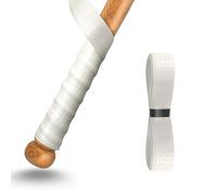 Yuibthr Bat Grip per mazza da baseball e softball, nastro pretagliato per mazza - Wrap Your Bat (bianco)
