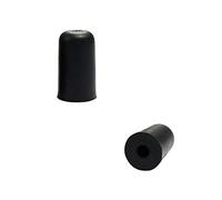 YUIP Tappo Antiscivolo per Violoncello, 5 Pezzi Cello Endpin Tappo Protector Tappo di Protezione Cappuccio di Chiusura Accessorio per Cellist Strumenti Musicali a Corde Parts Nero