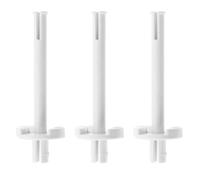 Yuiturt 3 pezzi perni bobina per macchina da cucire, compatibile con Toyota RS2000, supporto bobina bianco in plastica (6x2 cm) accessori telaio navetta, parti di ricambio per macchine