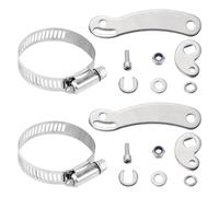 Yuiturt Set di 2 bracci di coppia per bici elettriche, kit di conversione universale per braccio di torsione per bicicletta, accessori protettivi per amplificatore di abbandono della bicicletta,