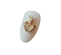 YUJIEBB - 10 ghirlande di cristalli per nail art, gioielli, strass, accessori, decorazioni, ciondoli