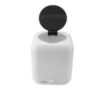 YUJIEE 5L Portable Washing Machine with 3 Gear Timer PP Automatic Water Inlet And Drain Mini Laundry Washer for Apartment Dorm RV Travel White (White)