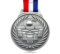 YUJUE Medaglia di Beer Pong, premio al secondo posto per giochi di birra pong, perfetta per riunioni di famiglia, compleanni, concerti