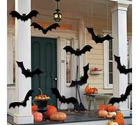 YUJUN 12 cartelli per pipistrelli di Halloween