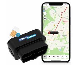 YUKAtrack AIO GPS OBD2 Car Tracker with SIM+ Data Flat YTOBD2GPS