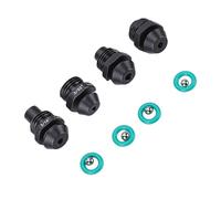 YUKERMARB 4 Pezzi di Naselli di Ritenzione per Rivetti, Accessori per Mandrini in Acciaio per Rivetti 2550 M12, Include Dimensioni da 3/32 Pollici, 1/8 Pollici, 5/32, 3/16