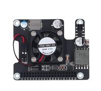 YUKERMARB Adattatore HAT Power Over Ethernet, Scheda di Espansione PoE PCB con Uscite 5 V 4,5 A, 12 V 2 A per la Configurazione della Scheda Madre RDK X5