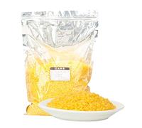 YUKERMARB Cera di Candelilla Naturale Materiale Facile Sciogliere per | Materiale di Origine Vegetale, Produzione di Balsamo per Labbra, Uso Rossetto, Facile Fusione, Uso Cosmetico, Inodore, 100