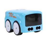 YUKERMARB Giocattolo per Autobus RC con Controllo Intelligente dei Gesti, Giocattolo per Autobus RC Elettrico con Musica Leggera a LED con Rilevamento a Infrarossi con 9 Espressioni (BLUE)