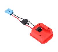 YUKERMARB Kit Convertitore Adattatore Batteria per Ruote Motrici 18 V per Giocattoli da Equitazione con Cablaggio 12 AWG Interruttore Supporto 40 A per Auto RC Robotica Uso Fai da Te (connettore blu)