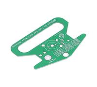 YUKERMARB Modulo Antenna a Mezza Onda PCB No Tune End Fed Antenna a Mezza Onda 50 Ohm Kit di Parti Sciolte da 10 Watt per Apparecchiature di Ricezione del Segnale Wireless Configurazione Radio Fai