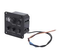 YUKERMARB Preamplificatore Onboard per Pickup Chitarra, Equalizzatore EQ per Buca, con Controlli di Volume e Modellazione del Tono, Bassi e Alti, Sintonizzatore LED a 7 Segmenti,