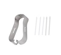 YUKERMARB Punte di Ricambio per Penna Digitale, Punte di qualità Premium per Note 8 9 Tab S3 S4, Confezione da 5 con Cornice di Fissaggio per Artisti e Studenti (WHITE)