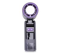 YUKERMARB Ventilatore a Mano Pieghevole con Ghiaccio, Ventaglio Portatile con Ghiaccio, Mini Ventilatore a Turbina, per Uso Personale All'aperto (GRAY)