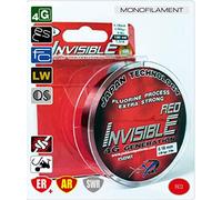 YUKI FILS Fil Invisible Red 0.14 300MT - 300, 4.06, 9.00, 0.18