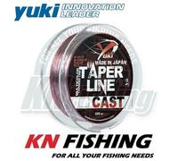 YUKI SPECIAL Taper Cast Line Shock Leader Surfcasting Cambia Colore Linea 220m