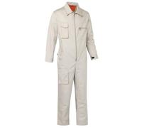 Yukirtiq Tuta da Lavoro Multitasche da Uomo Tuta Intera Meccanico Blu da Lavoro con Zip Doppio Uomo Tuta Lavoro con Elastica in Vita, Cachi, M