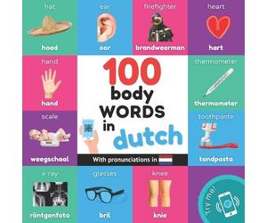 Yukismart 100 body words in dutch (Tascabile) Learn Dutch
