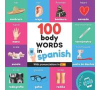 Yukismart 100 body words in spanish (Tascabile) Learn Spanish